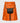 Orange Leather Kilt Front
