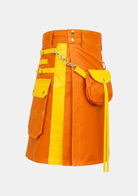 Orange_and_Yellow_Leather_Hybrid_Utility_Kilt_Right