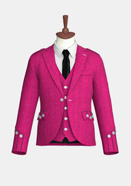 Pink_Tweed_Argyle_Kilt_Jacket_front_image