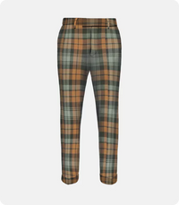 Premium Quality Blackwatch Weathered Tartan Trousers