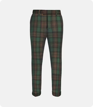 Premium Quality Brown Watch Tartan Trousers