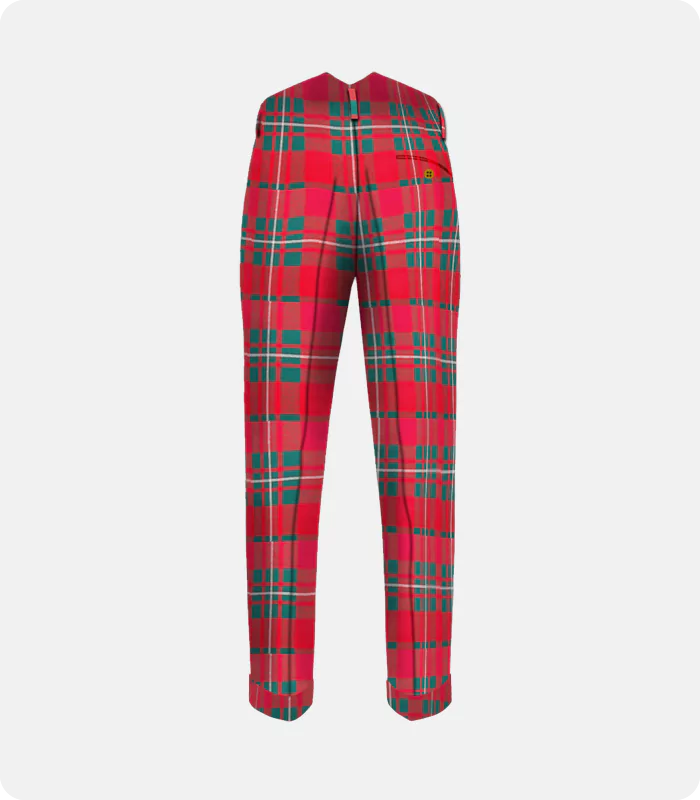 Premium Quality Macgregor Tartan Trousers Back