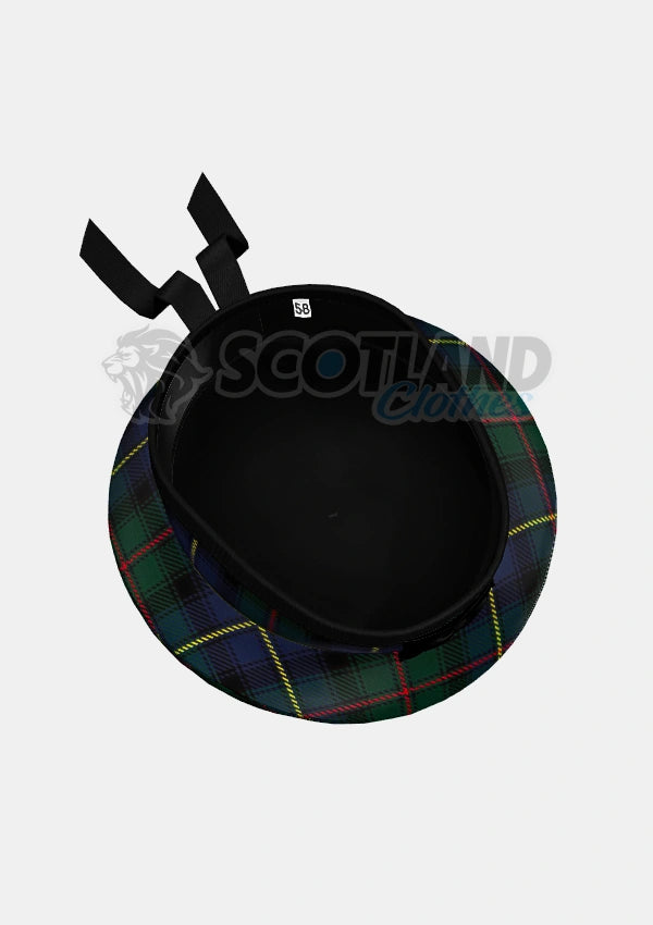 Ralph Lauren Tartan Balmoral Hat Back Side