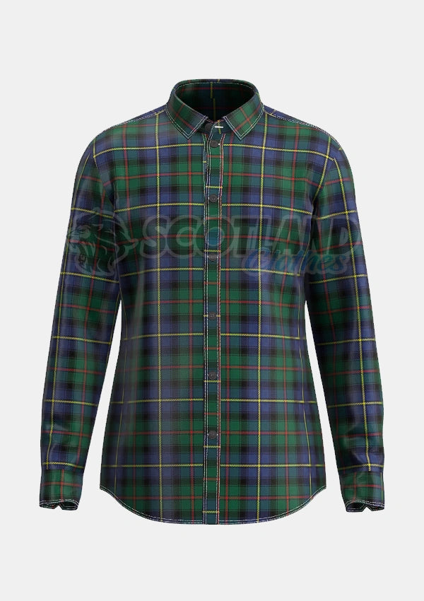 Ralph Lauren Tartan Shirt Front