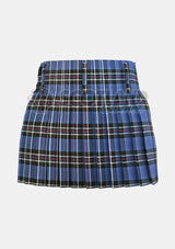 Rangers Tartan Kilt Back