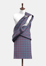 Rileys Theme Tartan Great Kilt front
