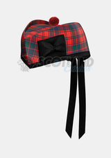 Robertson Tartan Glengarry Hat Front