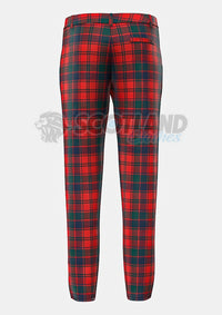 Robertson Tartan Trouser Back