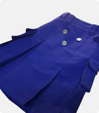 Royal Blue Baby Utility Kilt