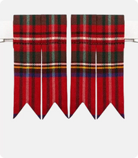 Royal Stewart Tartan Kilt Flashes