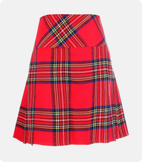 Royal Stewart Women Tartan Kilt Back