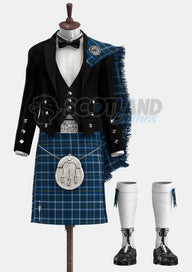 Royal Navy Tartan Prince Charlie Outfit