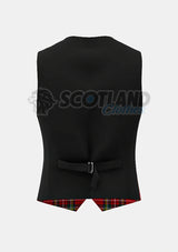 Royal Stewart Tartan Waistcoat Back
