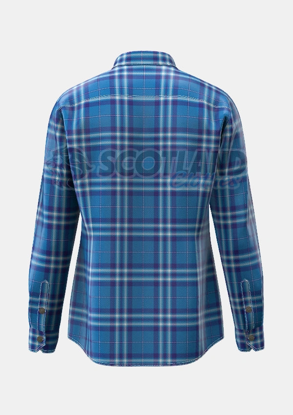 Saltire Tartan Shirt Back