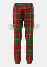Scott Tartan Trouser Back
