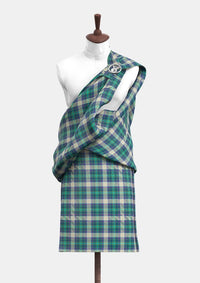 Sound Of Iona Tartan Great Kilt Back