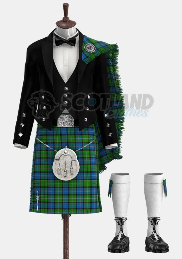 Stirling Tartan Prince Charlie Outfit