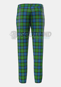Stirling Tartan Trouser Back