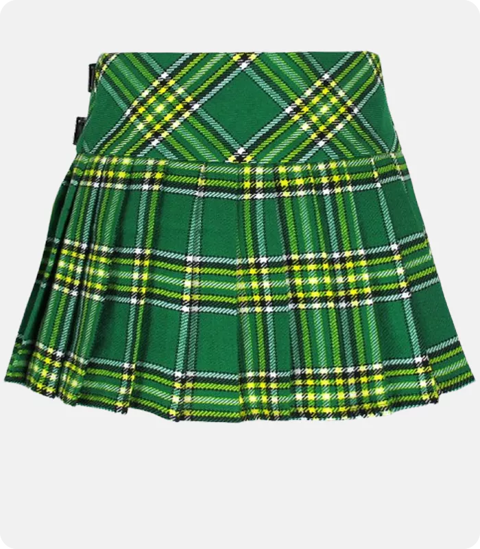 Tartan Mini Plaid Baby Kilt Back