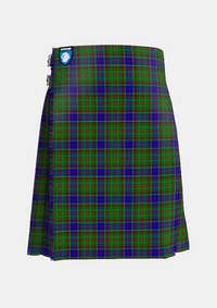 Traditional_230_Adams_Ttartan_kilt_front_image_with_pleated_design_and_adjustable_buckles_for_men