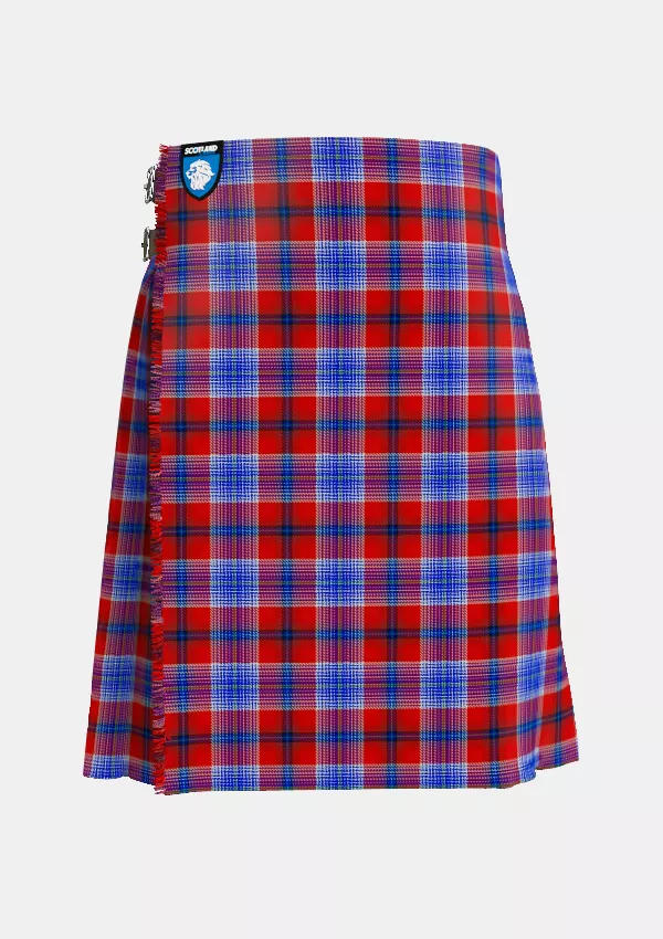 Traditional_A_J_Gallacher_Tartan_10053_kilt_front_image_with_pleated_design_and_adjustable_buckles_for_men