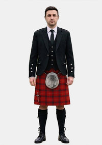 Traditional_Aberdeen_Football_Club_Tartan_2892_Kilt_and_Argyle_Jacket_Kilt_Outfits_front_image
