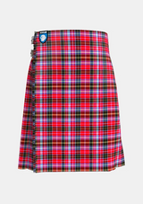 Traditional_Aberdeen_tartan_front_image_with_pleated_design_and_adjustable_buckles_for_men