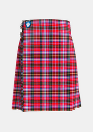 Traditional_Aberdeen_tartan_front_image_with_pleated_design_and_adjustable_buckles_for_men
