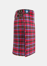 Traditional_Aberdeen_tartan_right_image_with_pleated_design_and_adjustable_buckles_for_men