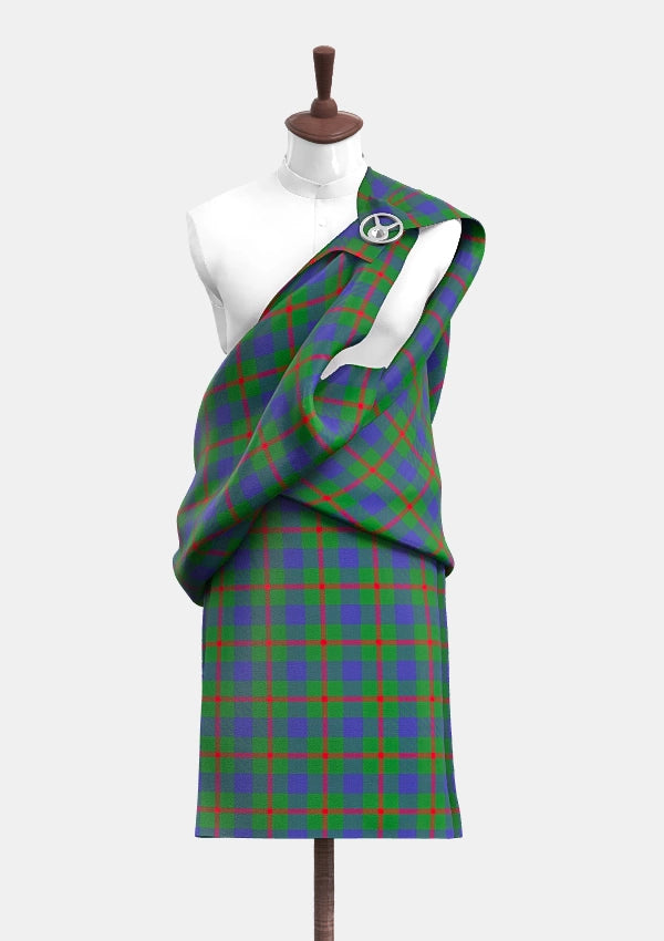 Traditional_Agnew_tartan_182_Great_Kilt_front_image