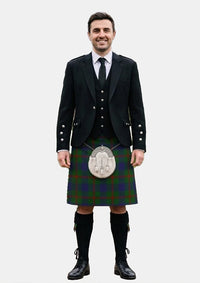Traditional_Agnew_tartan_182_Kilt_and_Argyle_Jacket_Kilt_Outfits_front_image