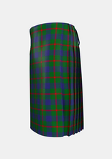 Traditional_Agnew_tartan_182_left_image_with_pleated_design_and_adjustable_buckles_for_men