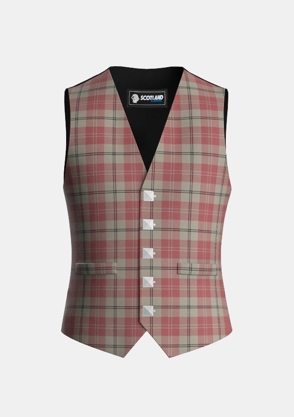 Traditional_Ailsa_Pink_Tartan_7587_Waistcoat_front_image