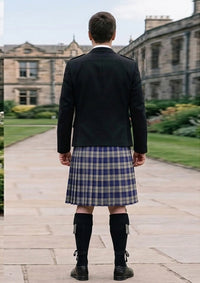 Traditional_Ailsa_Royal_Blue_Tartan_Kilt_and_Argyle_Jacket_Kilt_Outfit_back_image