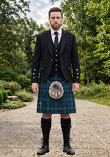 Traditional_Aitchison_Family_Kinghorn_Tartan_10686_Kilt_and_Argyle_Jacket_Kilt_Outfit_front_image