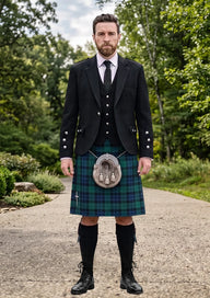 Traditional_Aitchison_Family_Kinghorn_Tartan_10686_Kilt_and_Argyle_Jacket_Kilt_Outfit_front_image