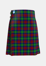 Traditional_Akins_Clan_Tartan_kilt_front_image_with_pleated_design_and_adjustable_buckles_for_men