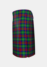Traditional_Akins_Clan_Tartan_kilt_left_image_with_pleated_design_and_adjustable_buckles_for_men