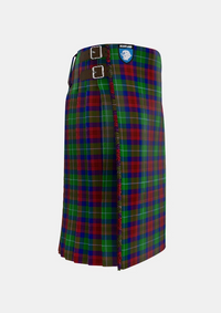 Traditional_Akins_Clan_Tartan_kilt_right_image_with_pleated_design_and_adjustable_buckles_for_men