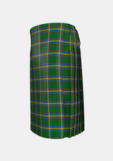 Traditional_Alberta_Tartan_kilt_left_image_with_pleated_design_and_adjustable_buckles_for_men