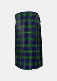 Traditional_Alexander_tartan_left_image_with_pleated_design_and_adjustable_buckles_for_men