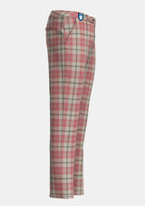 Alisa Pink Tartan Trouser