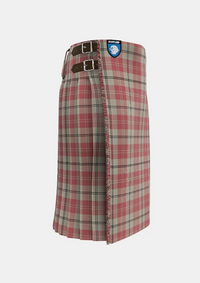 Traditional_Alisa_Pink_Tartan_kilt_7587_right_image_with_pleated_design_and_adjustable_buckles_for_men
