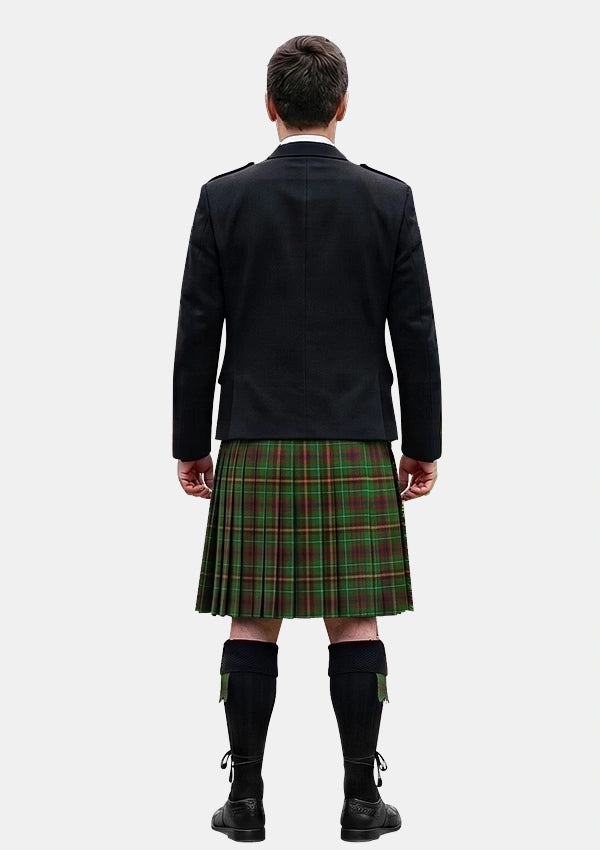 Traditional_Allen_Northumbrian_Tartan_3208_Kilt_and_Argyle_Jacket_Kilt_Outfits_back_image