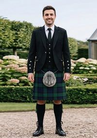 Traditional_Allen_tartan_2519_Kilt_and_Argyle_Jacket_Kilt_Outfit_front_image