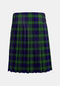 Traditional_Allen_tartan_2519_kilt_back_image_with_pleated_design_and_adjustable_buckles_for_men