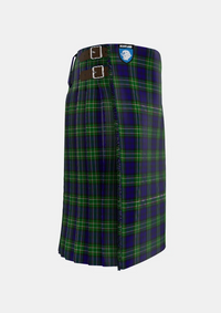 Traditional_Allen_tartan_2519_kilt_right_image_with_pleated_design_and_adjustable_buckles_for_men