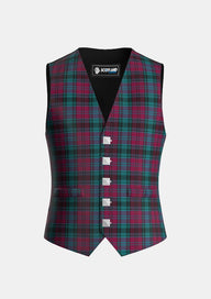 Traditional_Alma_College_Tartan_Waistcoat_front_image
