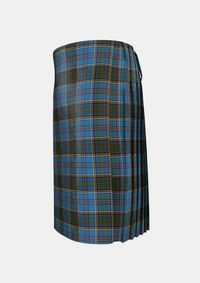Traditional_Anderson_MacGregor_Hastie_2_Tartan_1349_kilt_left_image_with_pleated_design_and_adjustable_buckles_for_men
