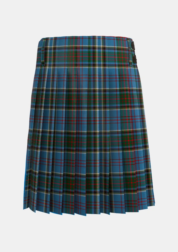 Traditional_Anderson_Old_Makinlay_Tartan_1347_kilt_back_image_with_pleated_design_and_adjustable_buckles_for_men